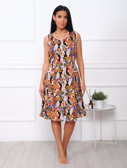 Халат на молнии с карманами (00993, персиковый) - фото 1