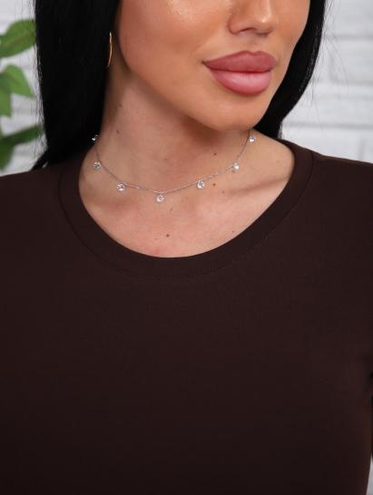 Футболка женская (01078, коричневый) - фото 14