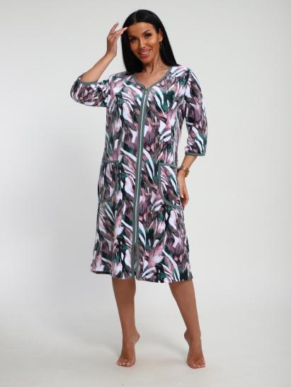 Халат велюровый на молнии (00941, изумрудный) - фото 13