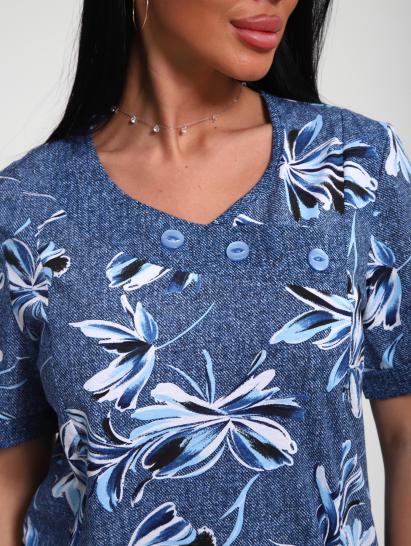 Костюм с бриджами (01070, синий) - фото 7