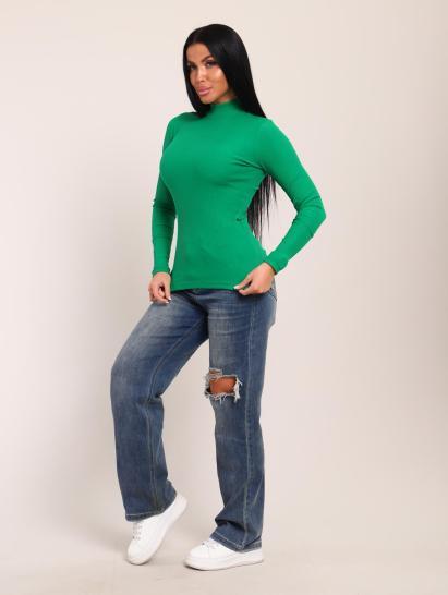 Водолазка женская, кашкорсе (01042, зеленый) - фото 11