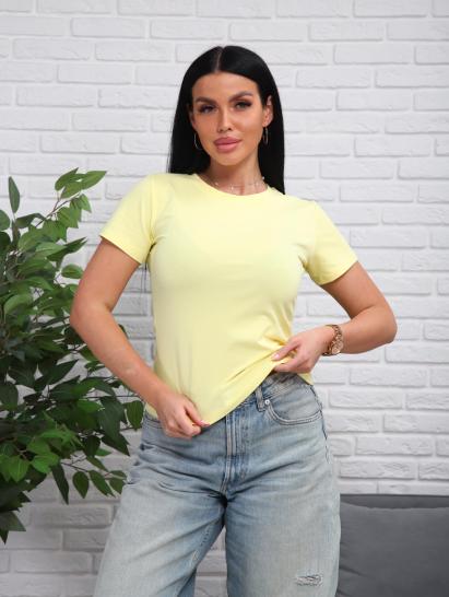 Футболка женская (01078, желтый) - фото 12
