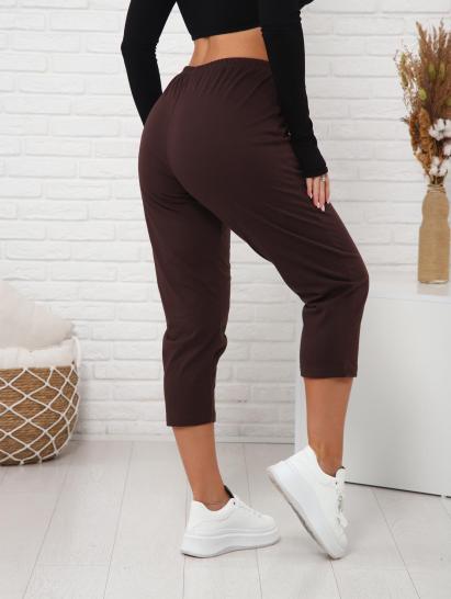 Бриджи трикотажные (01037, коричневый) - фото 7