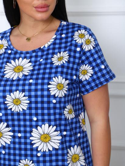 Костюм с бриджами, синий клетка (891-3) - фото 2