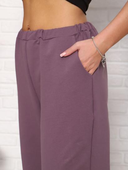 Брюки с карманами, футер с лайкрой 2-х нитка (00965, кофе) - фото 12