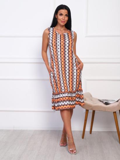 Сарафан с карманами (00977, оранжевый) - фото 14
