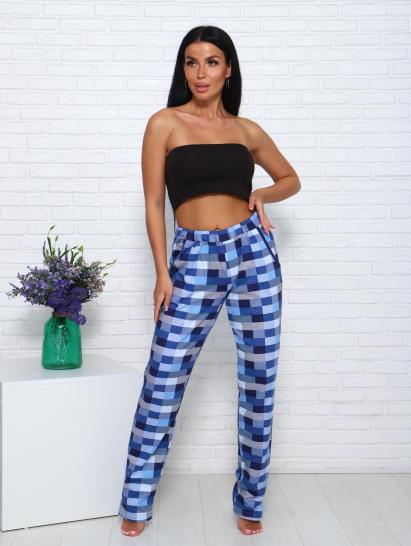 Брюки с карманами (01002, голубой) - фото 13