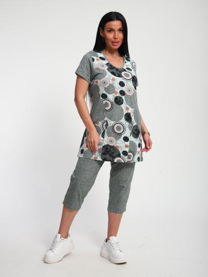 Костюм с бриджами (01072, зеленый) - фото 19