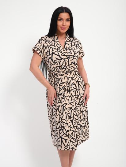 Халат женский запашной (01069, бежевый) - фото 5