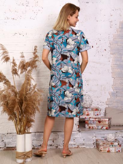 Платье трикотажное, изумруд (737-1) - фото 4