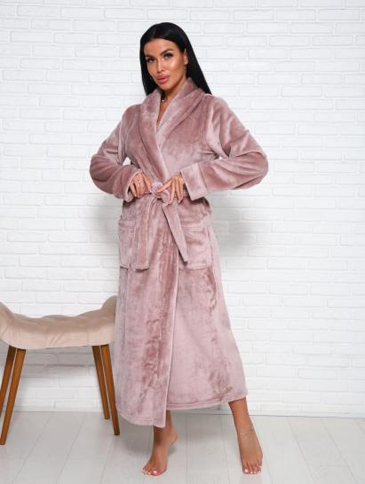 Халат запашной, велсофт (01023, капучино) - фото 15