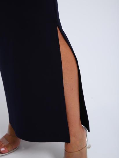 Юбка, футер (01056, темно-синий макси) - фото 20