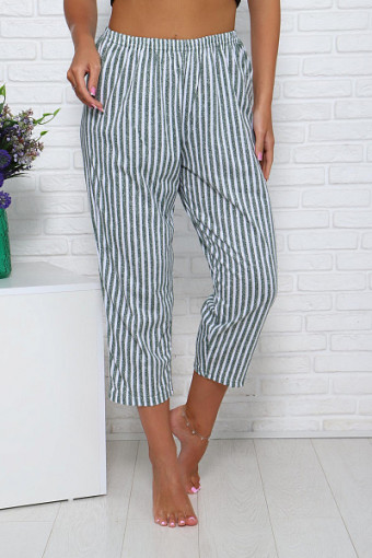 Бриджи трикотажные (00901 вид 2, зеленый) - фото 2