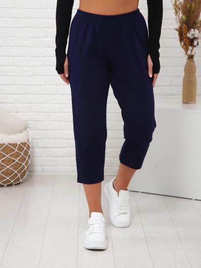 Бриджи трикотажные (01037, синий) - фото 4