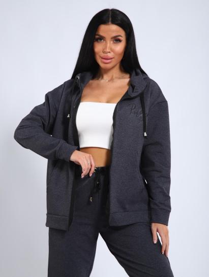 Костюм с брюками, футер с лайкрой 2-х нитка (00907, серый) - фото 18