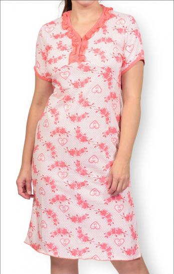 Сорочка двойного крашения с рюшей (235-6) - фото 2