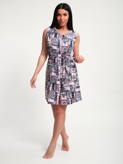 Халат женский (01071, розовый) - фото 14