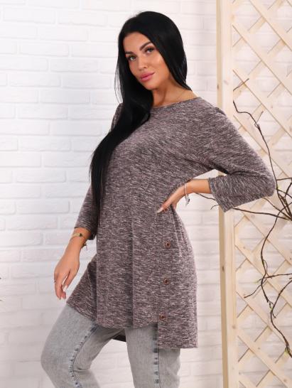 Туника, джерси мулине (00948, брусника) - фото 4