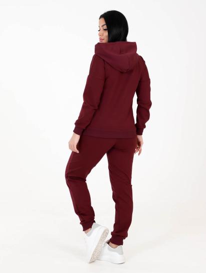 №015 Костюм женский Костюм женский Бордовый - фото 4