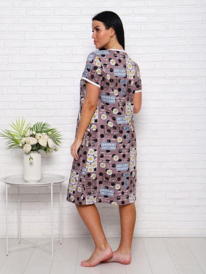 Халат женский на молнии с карманами (00960, кофе) - фото 6