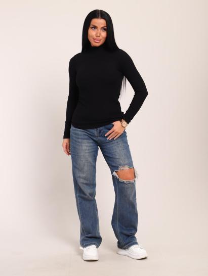 Водолазка женская, кашкорсе (01042, черный) - фото 14