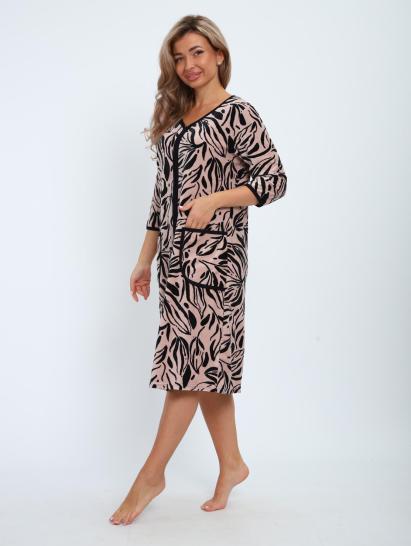 Халат велюровый на молнии (00941, капучино) - фото 14