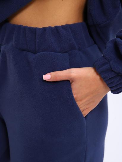 Костюм с брюками, флисовый (01061, синий) - фото 8