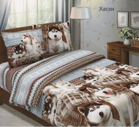 Простыня Хаски бязь - фото 1