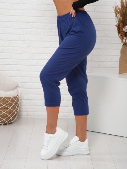 Бриджи трикотажные (01037, индиго) - фото 3