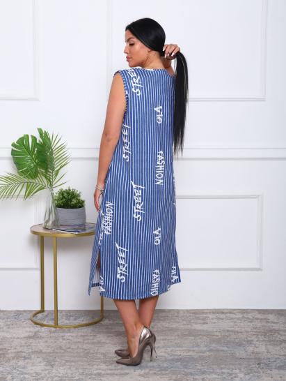 Сарафан, полоска синий (918-1) - фото 5