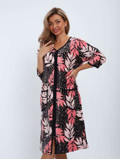 Халат велюровый на молнии (00941, кофе) - фото 3