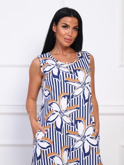 Сарафан с карманами (00977, синий) - фото 6