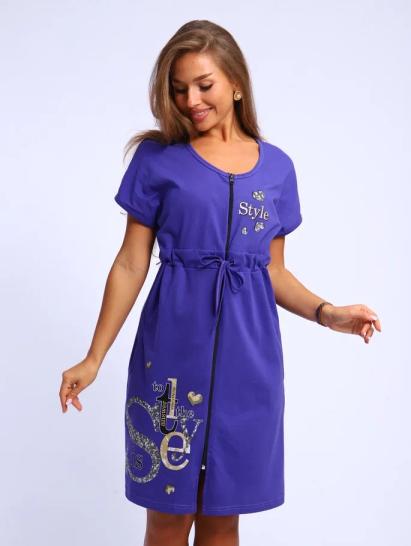 №190.1 Халат женский Халат женский Лиловый - фото 4