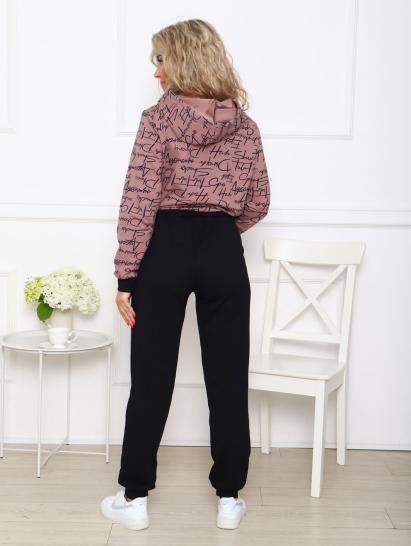 Костюм с капюшоном, футер с лайкрой, кофе (940-1) - фото 10