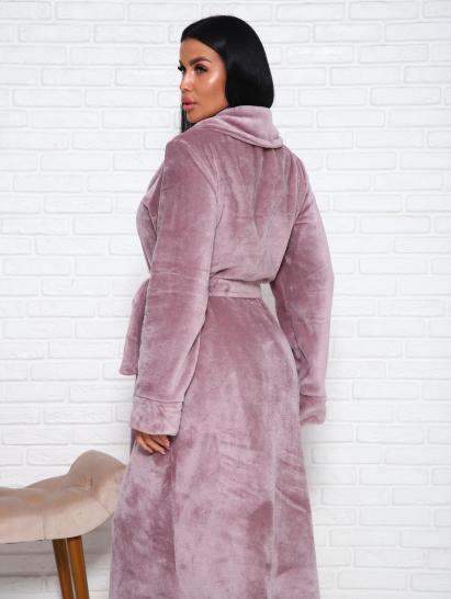 Халат запашной, велсофт (01023, кофе) - фото 7