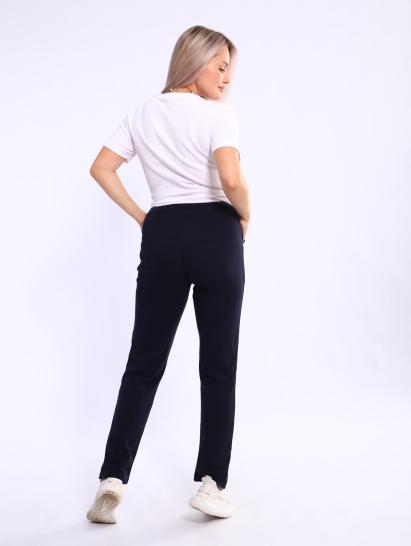 Брюки с карманами, интерлок (01034, темно-синий) - фото 10