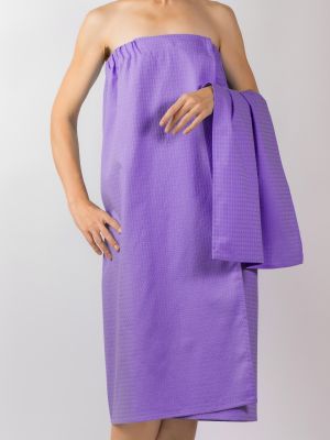 Килт для бани женский фиолетовый - фото 1