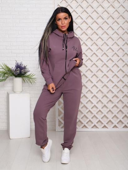 Костюм с брюками, футер с лайкрой 2-х нитка, кофе (907-10) - фото 13