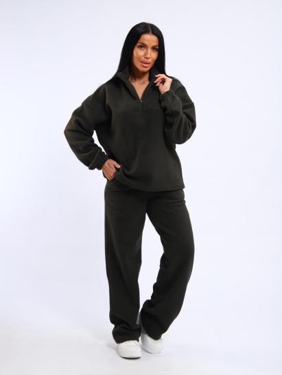 Костюм с брюками, флисовый (01061, хаки) - фото 9