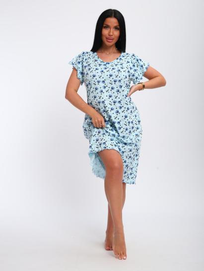 Сорочка женская (01064 голубой) - фото 12