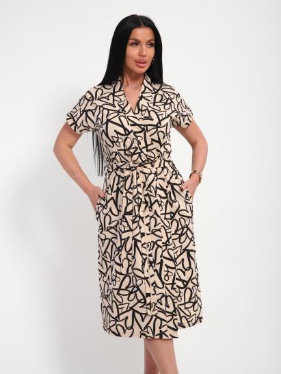 Халат женский запашной (01069, бежевый) - фото 6