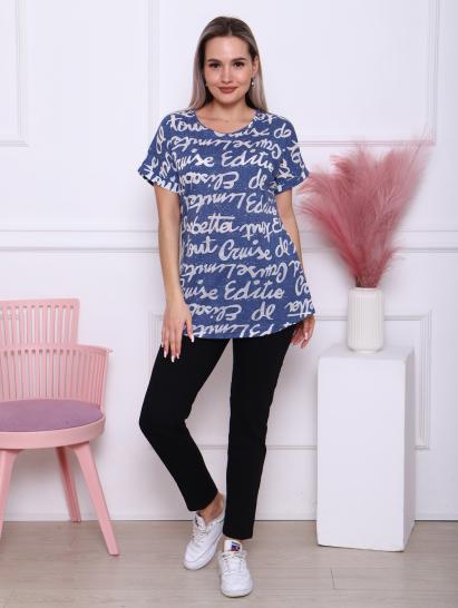 Футболка деворе, индиго (898-3) - фото 1