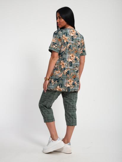 Костюм с бриджами (01070, оливковый) - фото 10