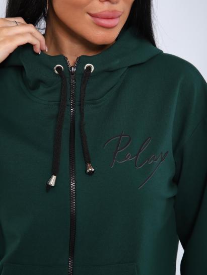 Костюм с брюками, футер с лайкрой 2-х нитка (00907, зеленый) - фото 10