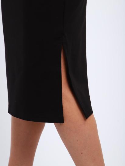 Юбка, футер (01056, черный миди) - фото 17