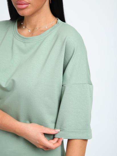 Костюм с брюками, футер с лайкрой (01048, оливковый) - фото 21