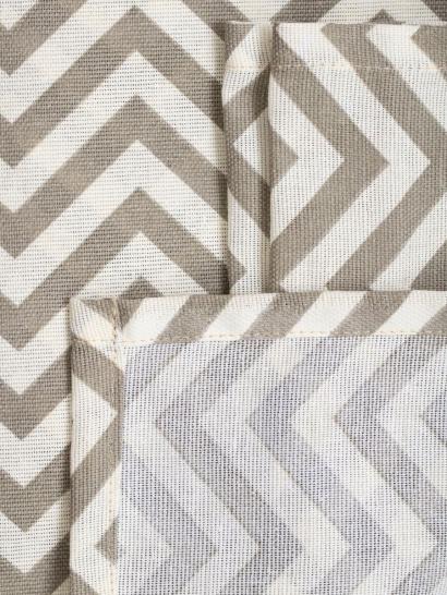 Штора одинарная Зигзаг серый 145х270 см - фото 3