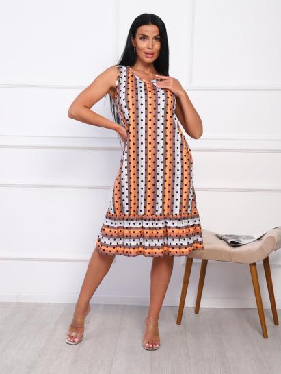 Сарафан с карманами (00977, оранжевый) - фото 1
