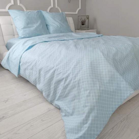 Простыня Виши голубой бязь - фото 1