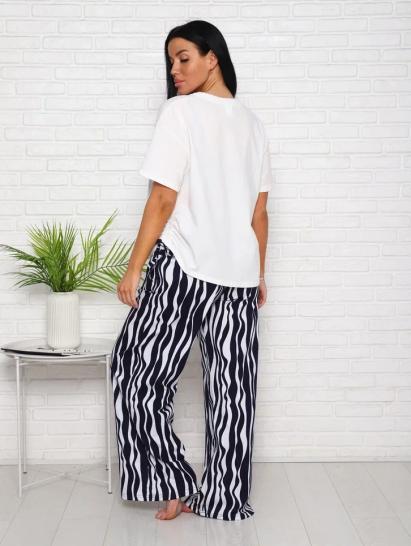 №082 Костюм с брюками Костюм женский Разноцветный - фото 2